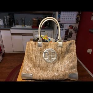 Tory Burch straw bag